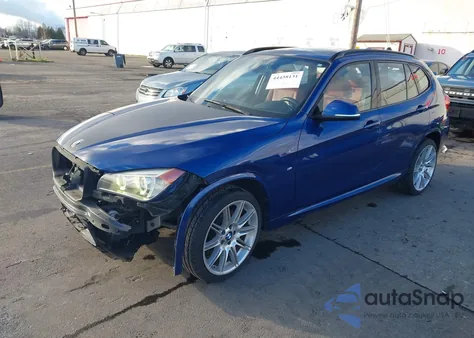 2014 BMW X1 Sdrive28I z USA, uszkodzony, nr VIN WBAVM1C55EVW54409